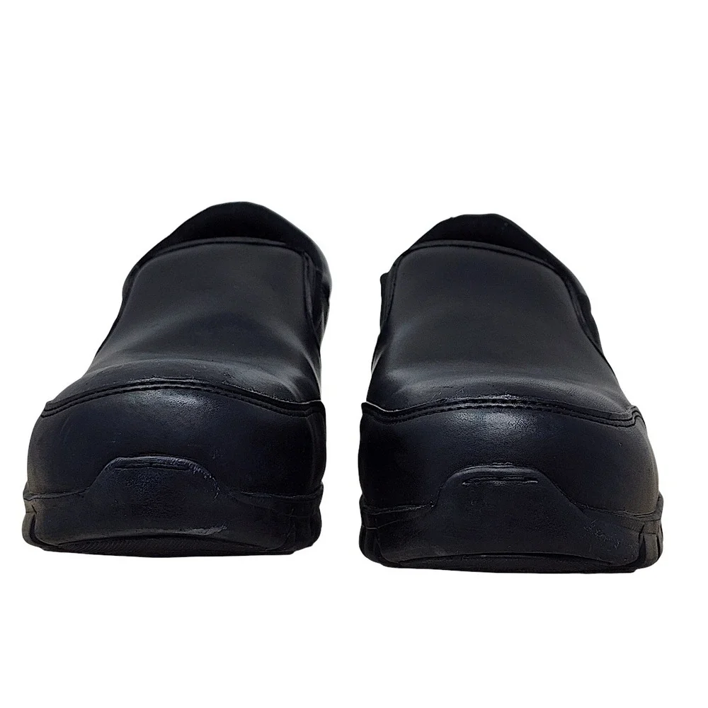 Reebok Sublite Work Shoes 14 W Mens Black Alloy Composite Toe Slip On Safety
